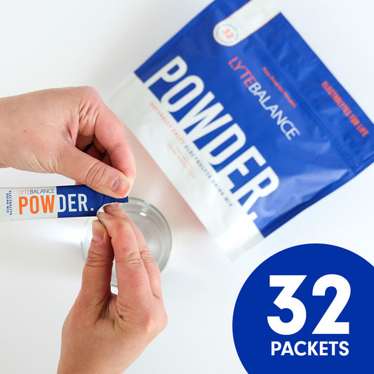 Lyte Balance Pulver Natürlich salziges Getränkepulver 2er Pack 10% RABATT