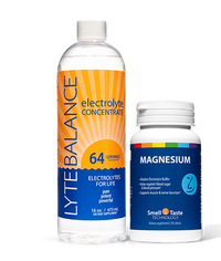 Digestive Balance: Electrolyte Concentrate (Liquid or Powder) + Magnesium Tablet + Ammonium Chloride